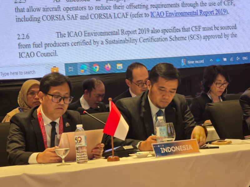 Delwgasi Indonesia di 59th Conference of Directors General of Civil Aviation, Asia and Pacific Region, 2024 