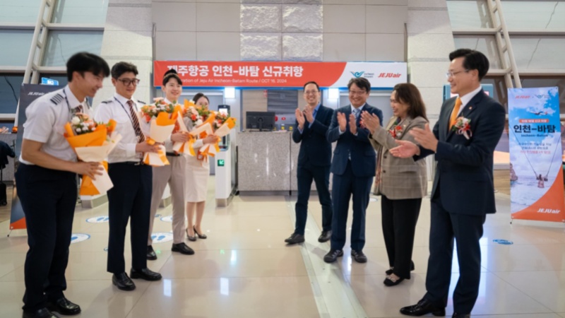 Bandara Batam sambut penerbangan perdana Incheon-Batam