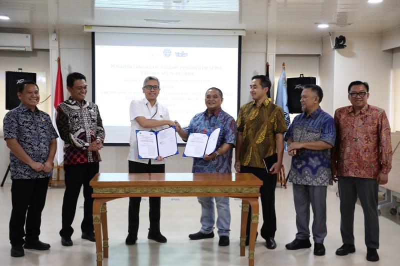 Sesditjen Perhubungan Laut dan operator usai yeken sewa BMN untuk Pelabuhan Samboja