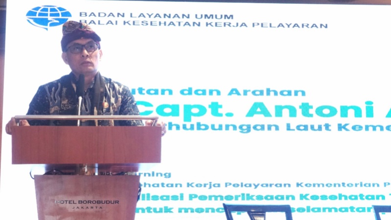 Dirjen Hubla di kegiaran BKKP