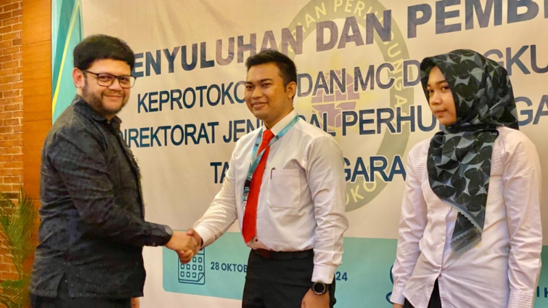 Kabag Bagumper mewakili Sesdit Hubla di Penyuluhan dan Pembinaan Protokol MC