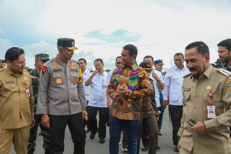 Mentan saat kunker di Kalsel