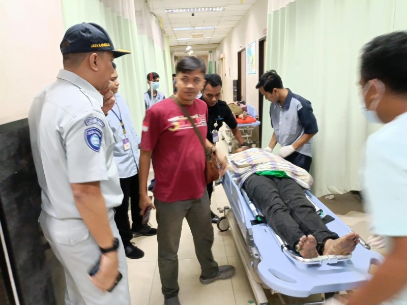 Tim Jasa Raharja pro aktif mendata korban kecelakaan dan sambangi rumah sakit 