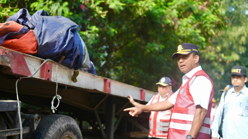 Sirjen Hubdat di lokasi kecelakaan di Tol Cipularang