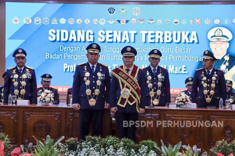 Pengukuhan perdana Guru Besar BPSDMP
