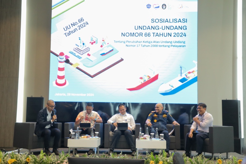 Sosialisasi UU Pelayaran No 66 Tahun 2024