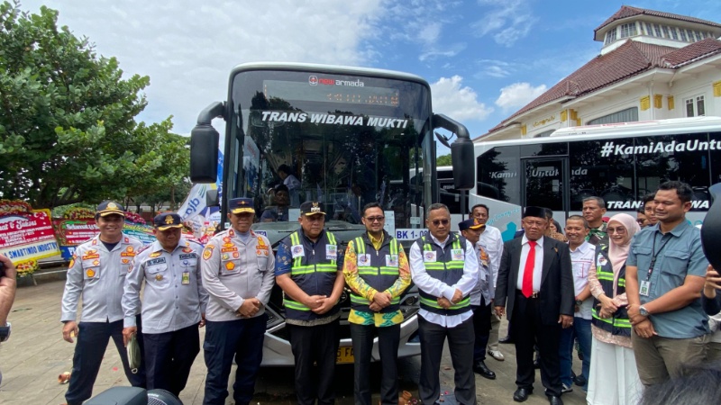 Peluncuran Biskita Trans Wibawa Mukti