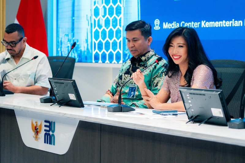 Dirut InJourney bersama Dirut Garuda Indonesia