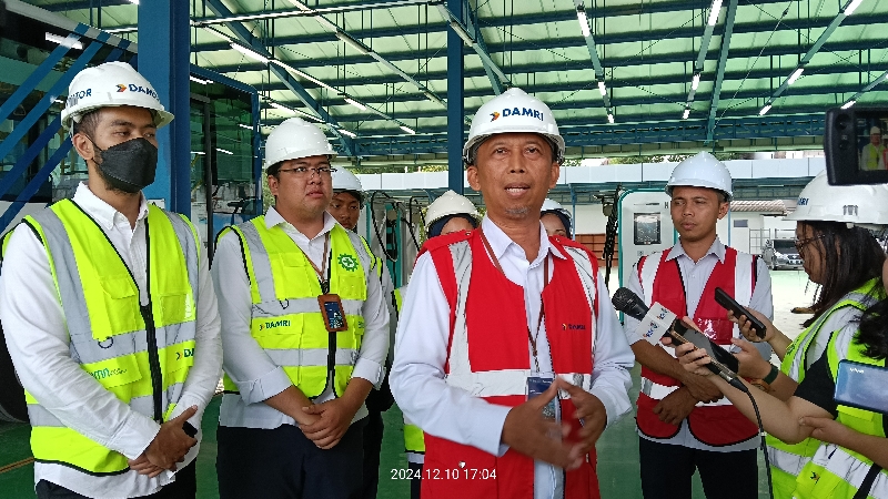 Bengkel canggih milik DAMRI. Foto istimewa/BeritaTrans.com/ahmad 