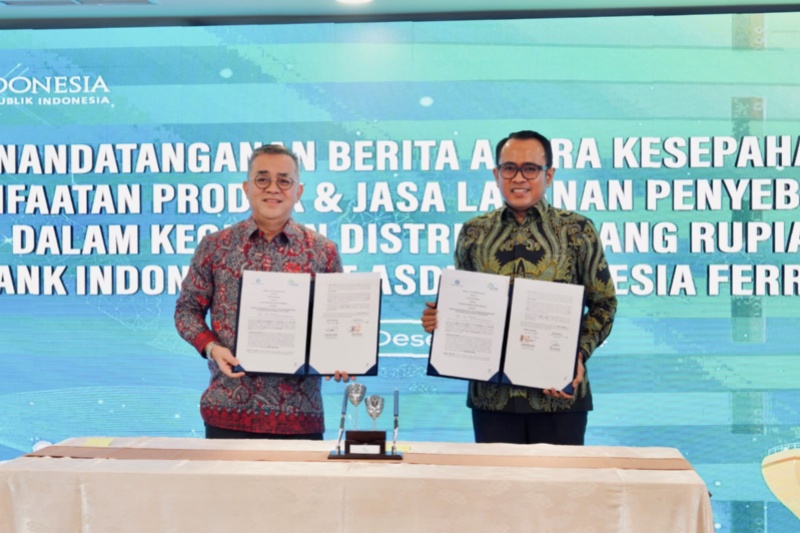 Kerja sama ASDP dan BI 