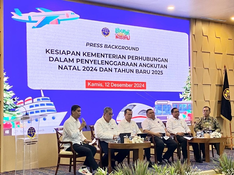 Press Background Kemenhub Jelang Angkutan Nataru