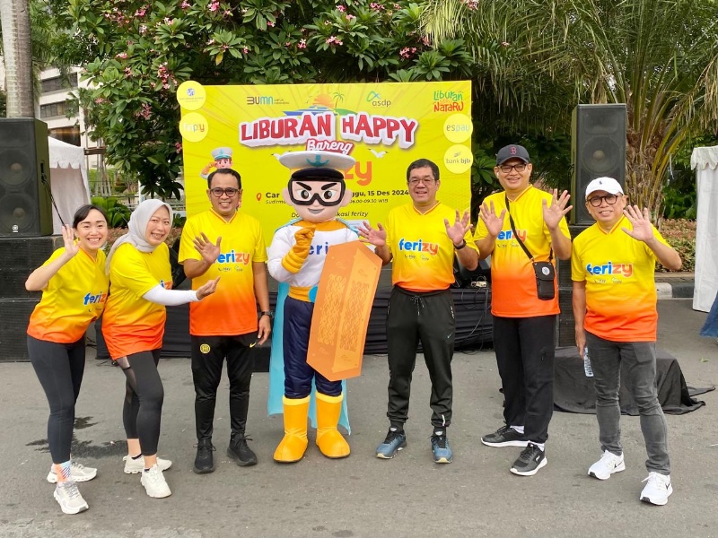 Dirut ASDP (tengah) di sela sosialisasi Ferizy