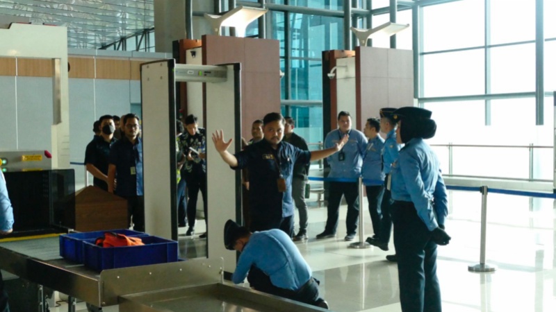 Suasana di Bandara Soekarno-Hatta (dok)
