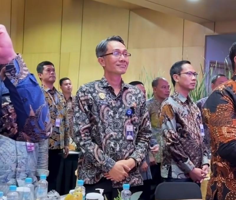 Ketua STIP Jakarta, Tri Cahyadi saat mengikuti kegiatan Hari Anti Korupsi Sedunia. (Ist)