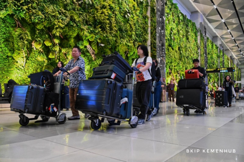Suasana di Bandara Soekarno-Hatta 
