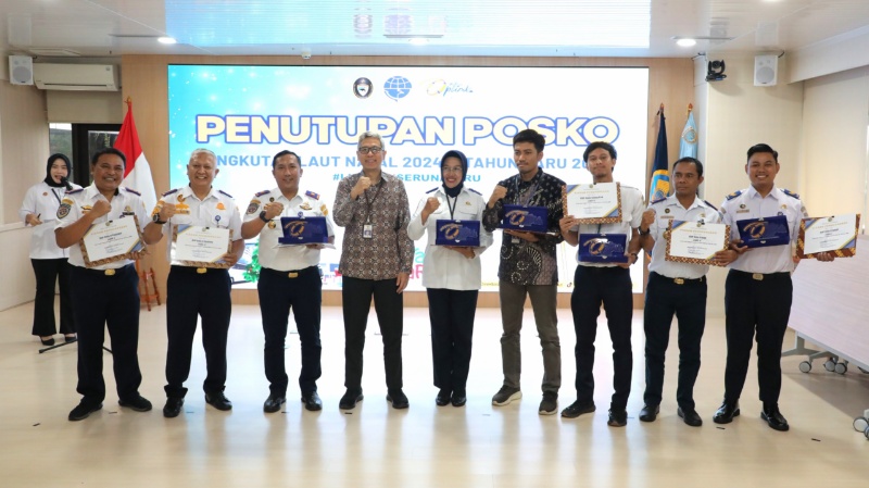 Rangkaian penuupan Posko Nataru Angkutan Laut