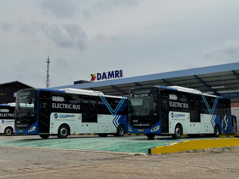 Bus Listrik DAMRI 