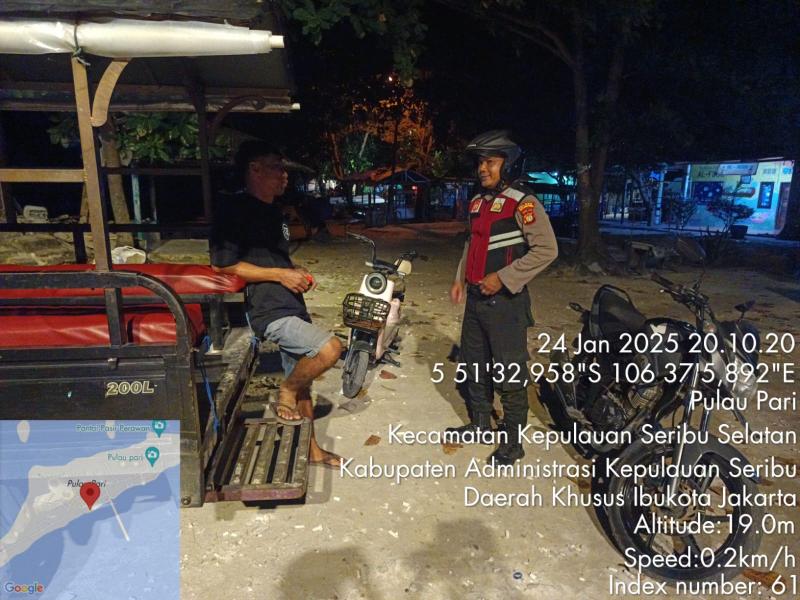 Foto istimewa/polreskepulauanseribu