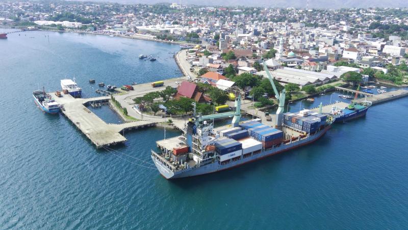 Pelabuhan Lontangnge, Parepare. foto:istimewa/pelindoregional4parepare