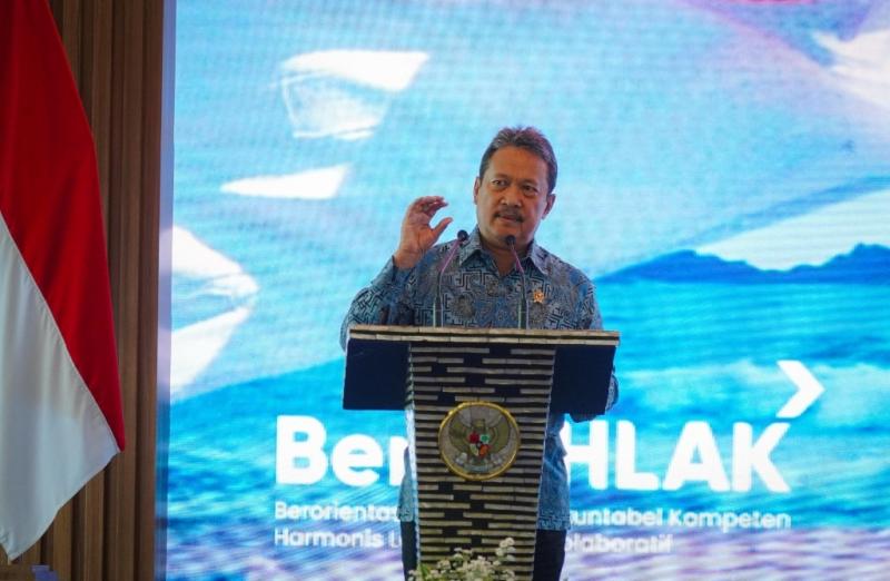 Menteri KKP Sakti Wahyu Trenggono.(foto:istimewa)