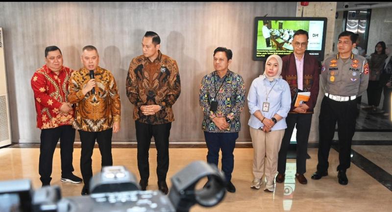 Menhub dan Menko AHY di Jakarta