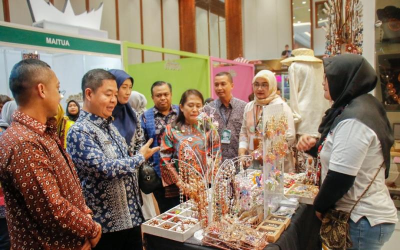 UMKM binaan KAI ikut serta di ajang Inacraft 2025. (Ist)
