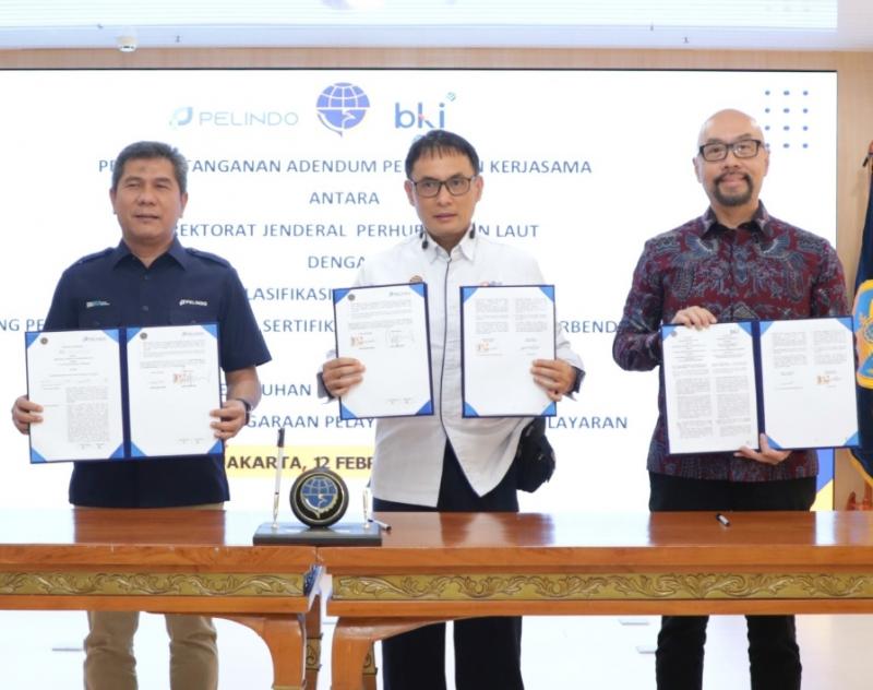 Kerja sama Kemenhub dengan BKI dan Pelindo