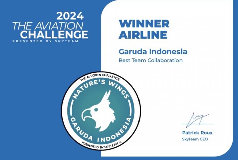 Penghargaan yang diraih Garuda