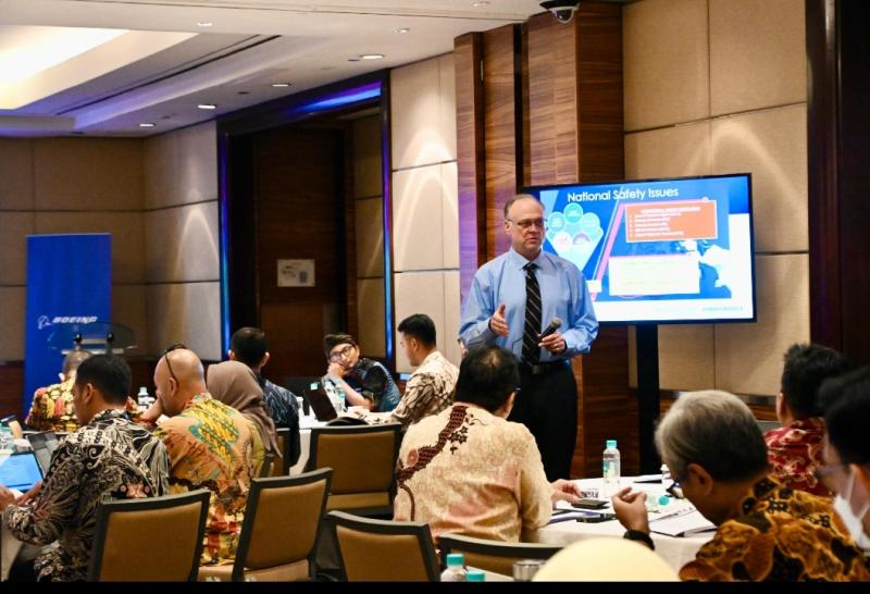 Pelatihan hasil kerja sama Ditjen Hubud dan Boeing