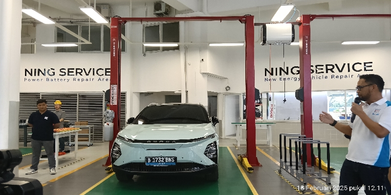 Bosch buka pelayanan bengkel mobil listrik. Foto istimewa 