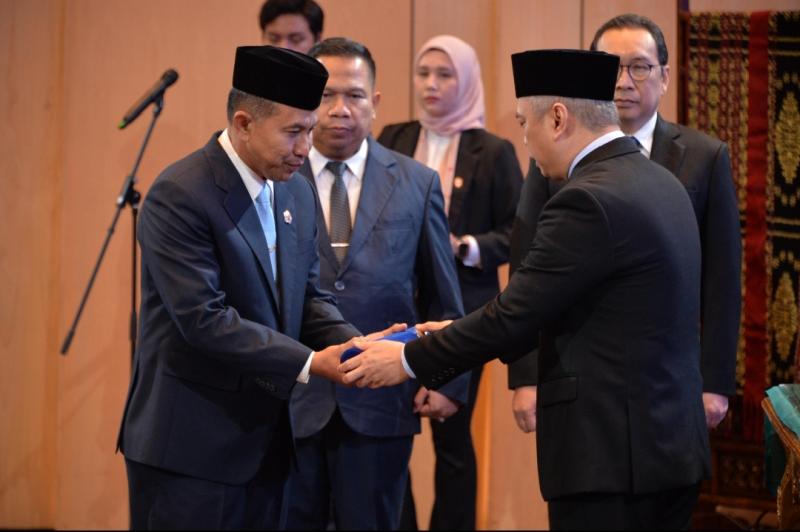 Menhub bersama Kepala Basarnas