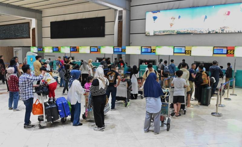 Suasana di Bandara Soekarno-Hatta 