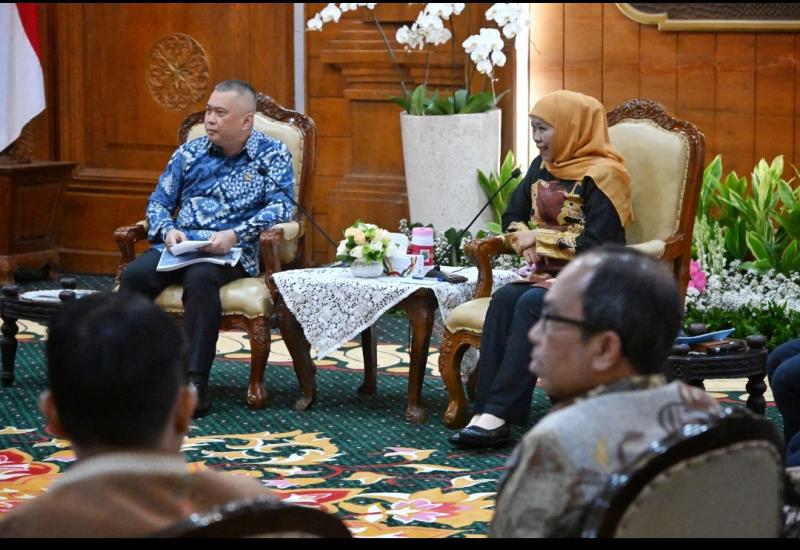 Menhub dan Gubernur Jatim