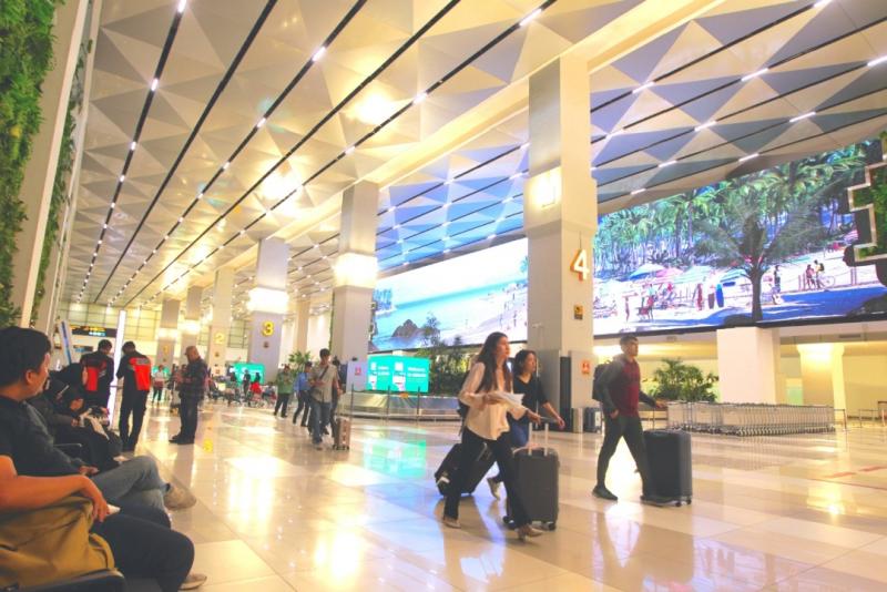 Suasana di Bandara Soekarno-Hatta 
