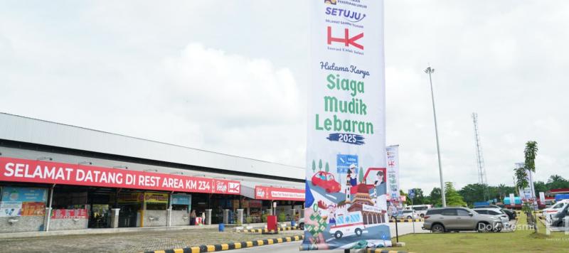 Hutama Karya Siapkan Rest Area di Jalan Tol Trans Sumatera. Foto istimewa/Hutama Karya 