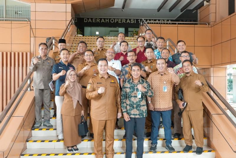 Kunjungan Pemkot Serang ke KAI Daop 1 Jakarta.