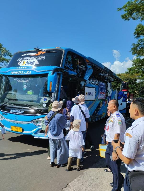 Mudik gratis dengan bus (dok/iustrasi)