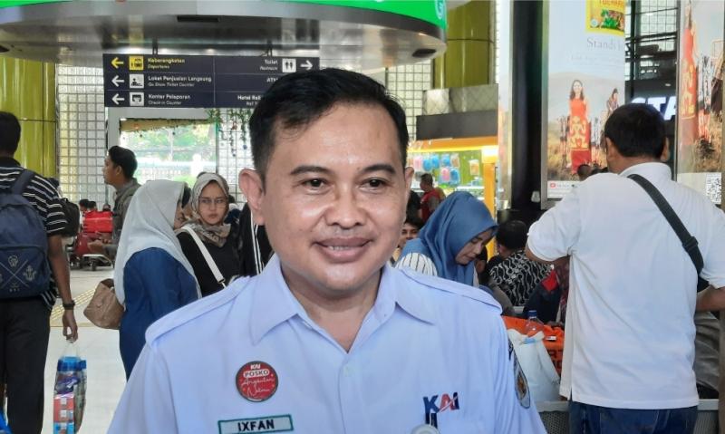 Manager Humas Daop 1 Jakarta Ixfan Hendriwintoko.