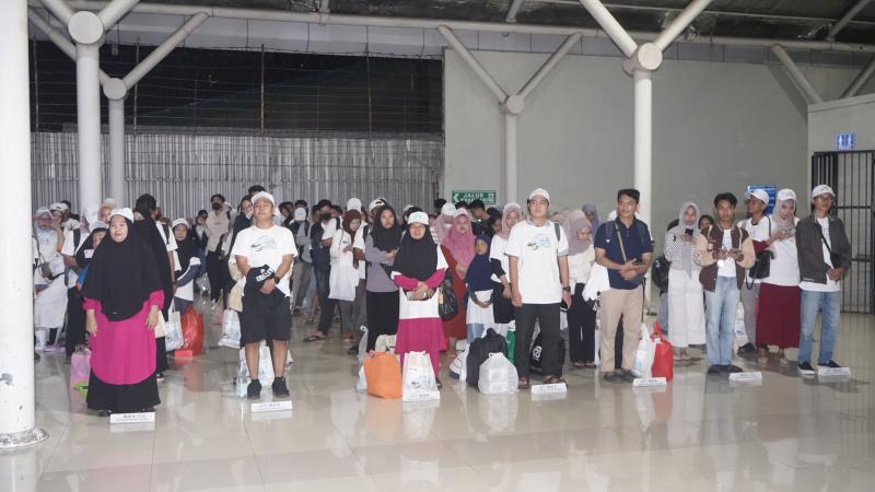 Suasana mudik Lebaran di Tahun 2024. Foto istimewa/SPJM 