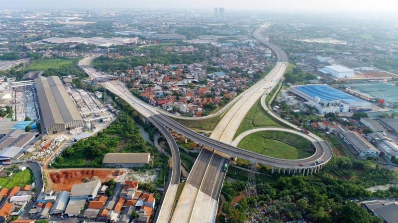 Jalan tol Cibitung-Cilincing. Foto istimewa/JTCC