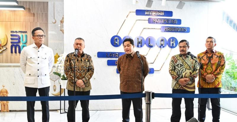 Menhub dan Menteri BUMN