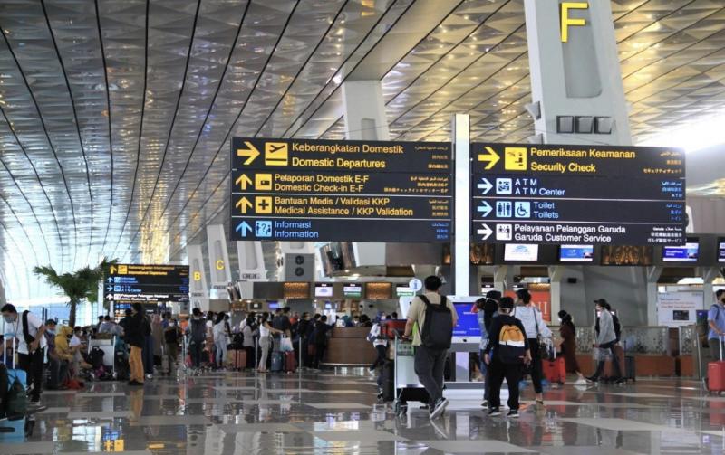 Suasana di Bandara Soekarno-Hatta 