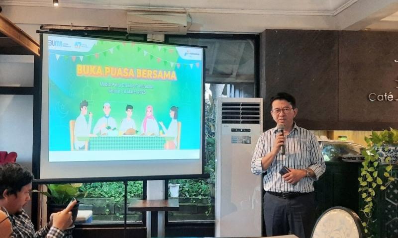 Direktur Utama PT Patra Drilling Contractor (PDC) Faried Iskandar Dozyn.
