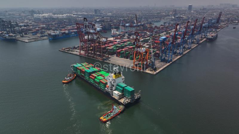 Pelabuhan Tanjung Priok.foto istimewa/pelindo regional 2 tanjung priok