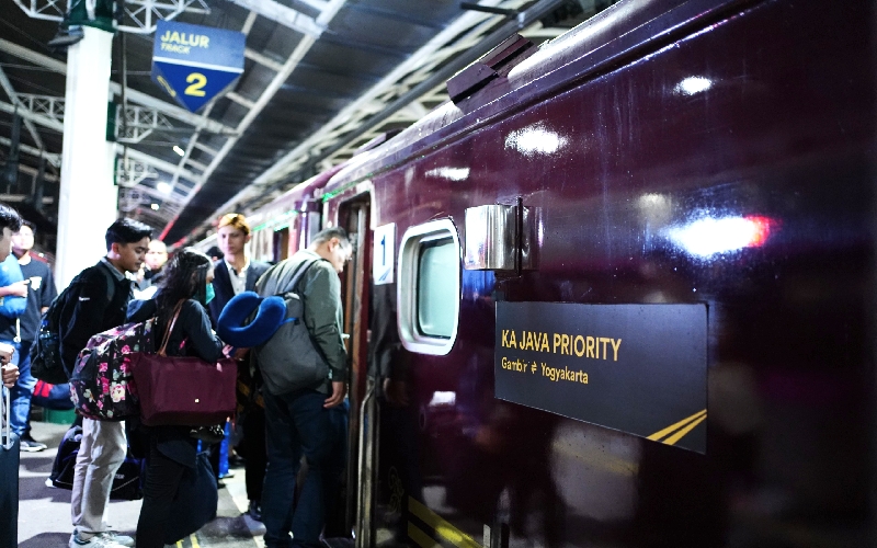 Kereta Wisata Java Priority rute Jakarta -Yogyakarta beroperasi di masa Lebaran 2025. Foto istimewa/KAI Wisata 