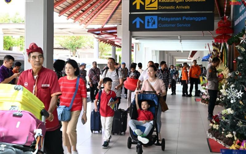 Suasana di Bandara I Gusti Ngura Rai, Bali