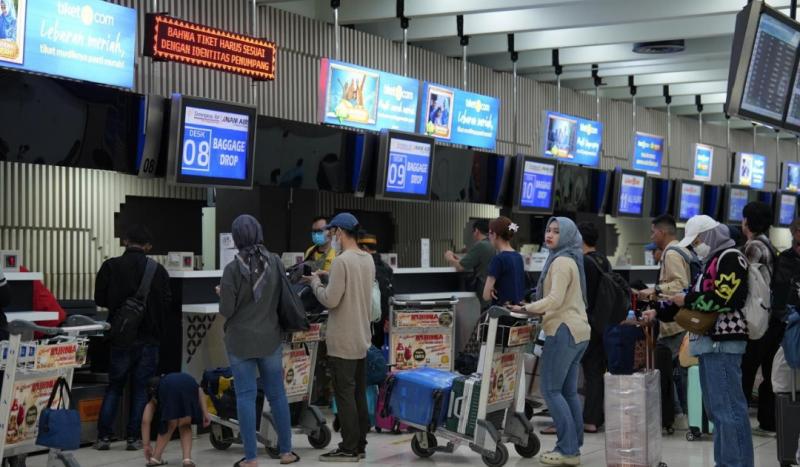 Suasana di Bandara Soekarno-Hatta 
