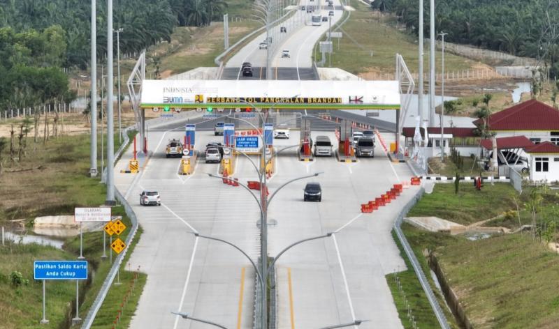 Ruas Tol Trans Sumatera. Foto istimewa/Hutama Karya 