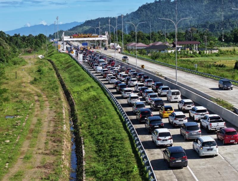 Tol Trans Sumatera. Foto istimewa/Hutama Karya 
