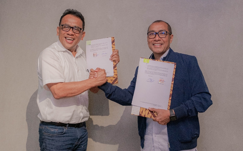 Direktur Utama ILCS, Natal Iman Ginting dan Direktur Utama IPCC Sugeng Mulyadi,Foto istimewa/ILCS